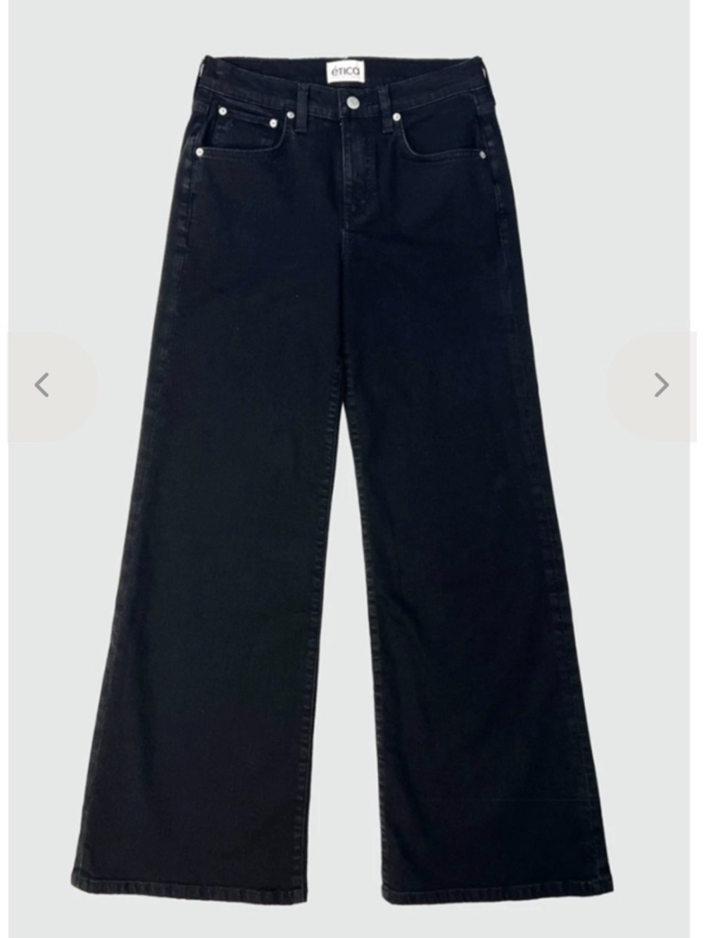 ETICA Romi French Wide Leg Jeans - Picture 2 of 4